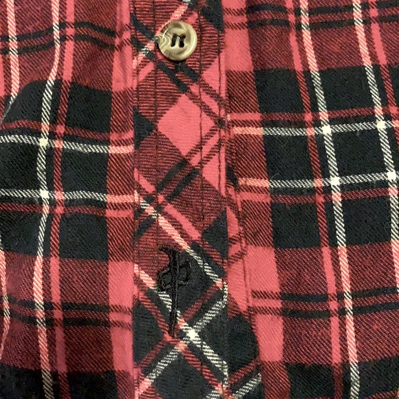 RDS plaid shirt excellent used condition - Picture 2 of 3